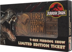 Bilet colecționabil metalic JURASSIC PARK