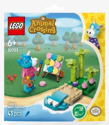 LEGO® Animal Crossing™ 30703 Plaja de pictură a lui Julian