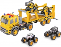 Tractor cu mașini și efecte