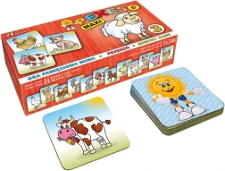 pexeso mfp lux – animăluțe din curte