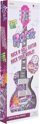 chitară electrică roz pentru copii cu sunete și melodii