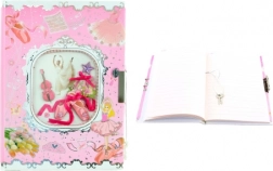 Jurnal cu balerină cu lacăt