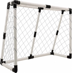 Poartă mare de grădină pentru copii 3+ Set de fotbal + minge cu pompă