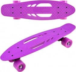 Penny skateboard pentru copii cu decupaje de prindere, până la 50 kg – Mov