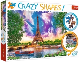 Puzzle 600 Crazy Shapes - Cerul deasupra Parisului