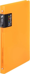 Biblioraft cu inele A4 din polipropilenă, 4 inele, portocaliu