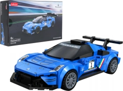 Kit de construcție al mașinii de curse Maserati MC20 GT2, albastru, RASTAR