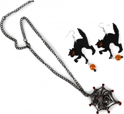 Set bijuterii Halloween pentru adulți