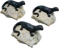 Decorație șopârlă - set 3 buc