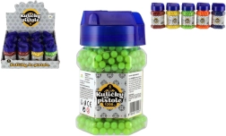 Bile din plastic pentru pistoale de jucărie 6 mm, 1200 buc., mix de culori