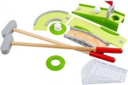 Mini golf din lemn BIGJIGS TOYS pentru copii