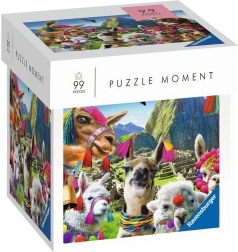 Ravensburger Puzzle Moment – lamă, 99 piese