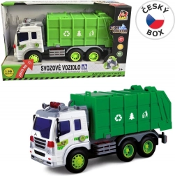 Mașină de Gunoi MaDe City Collection cu Mecanism de Avânt