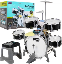 Set muzical pentru copii tobe + clape + microfon