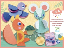 Set creativ 3D Animăluțe Djeco