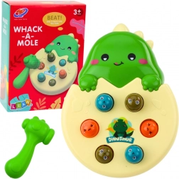 Joc de abilități Dino Whack-a-Mole