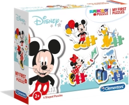Primul meu puzzle MICKEY MOUSE 4-în-1 (3, 6, 9, 12 piese) – CLEMENTONI