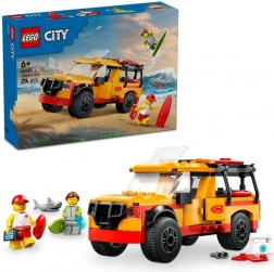 LEGO City camionetă de salvare pe plajă