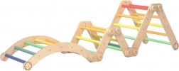 BusyKids set mare modular de cățărare curcubeu