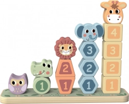 Jucării de stivuire Safari Animale