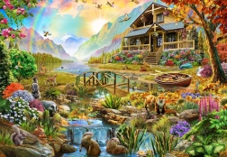 Puzzle Paradisul Boemiei 1000 piese BLUEBIRD