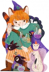 Djeco puzzle gigant vrăjitorul Pio – 36 piese