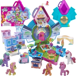 My Little Pony Farul de cristal Mini World Magic cu 5 figurine