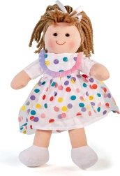 bigjigs toys păpușă textilă phoebe 25 cm
