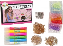 Set pentru crearea de bijuterii DIY cu markere și mărgele