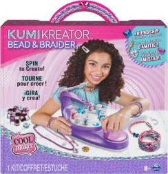 Cool Maker Kumi Kreator 3 în 1 – mașină de împletit cu mărgele pentru brățări și coliere