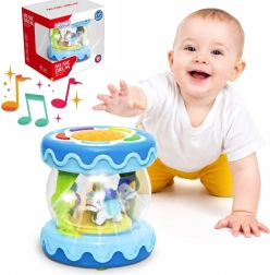 Tobă muzicală WOOPIE BABY cu proiector 3 în 1