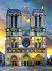 Puzzle BLUEBIRD Notre-Dame la Paris 1000 piese