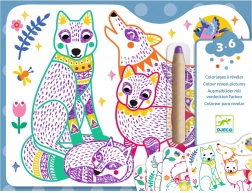 Djeco Colorare Magic Pădurea Familiei