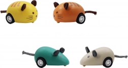 Animal de lemn pe roți