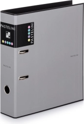 biblioraft A4 cu pârghie 7 cm PASTELINI gri