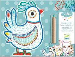 Colorare magică Prietenii pădurii