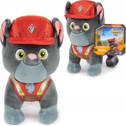Jucărie de pluș Charger din PAW PATROL: RUBBLE & CREW 19 cm