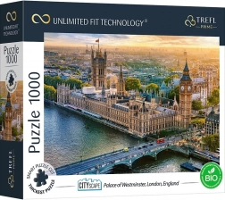 Puzzle Trefl UFT Cityscape: Palatul Westminster, Londra, 1000 piese