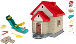 Nisip kinetic – set de construcție cu cărămizi Casă 750 g
