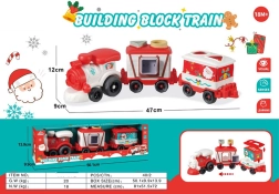 Trenuleț de Crăciun cu vagoane și forme pentru copii