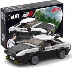 Set de construcție CaDA Toyota AE86 Trueno INITIAL D mașină de curse 280 piese