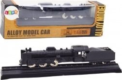 Model de locomotivă colecționabil din metal 1:48 – negru