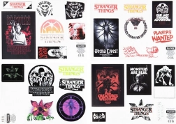 autocolante luminoase Stranger Things – set de 14 bucăți