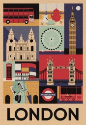 CLEMENTONI Puzzle Style in the City: Londra 1000 piese