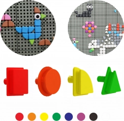 Masterkidz Set de Clipsuri în Formă de Figuri Geometrice pentru Tablouri STEM