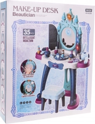 Măsuță de toaletă pentru copii cu lumini și sunete + accesorii
