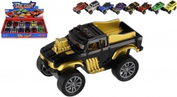 Mini mașinuță off-road cu mecanism cu întoarcere 6,5 cm – metal și plastic, mix de modele