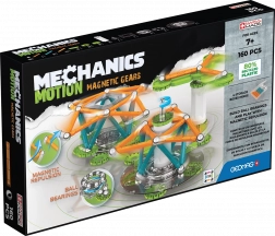 Set de construcție magnetic GEOMAG Mechanics Motion Gears