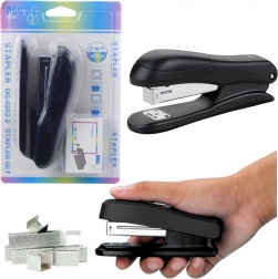 Capsator negru pentru birou cu capacitate de până la 30 de foi