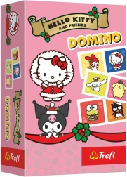 Domino din hârtie HELLO KITTY – 28 cartonașe